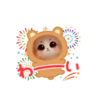 もふもふねこ♡癒しスタンプ（個別スタンプ：11）