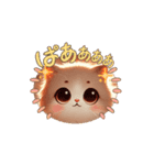 もふもふねこ♡癒しスタンプ（個別スタンプ：16）