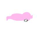 ミズイロくま＆ピンくま 2（個別スタンプ：7）