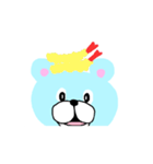 ミズイロくま＆ピンくま 2（個別スタンプ：12）
