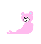 ミズイロくま＆ピンくま 2（個別スタンプ：14）