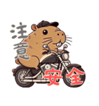 カピバラの生活 (漢字) Ver2（個別スタンプ：17）