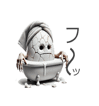 エッグゾンビ 卵 未確認生命体（個別スタンプ：36）