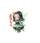 バタフライ☆トーク（個別スタンプ：2）