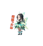 バタフライ☆トーク（個別スタンプ：12）
