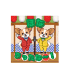 パピヨン犬 一年スタンプ あると助かる編（個別スタンプ：36）