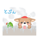 コーギーと亀吉（個別スタンプ：35）
