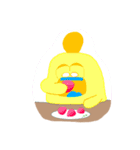 moimoi 食べる。（個別スタンプ：1）