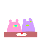 moimoi 食べる。（個別スタンプ：3）