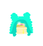 moimoi 食べる。（個別スタンプ：5）