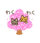 ちびトラきょうだい11【春うらら】（個別スタンプ：20）