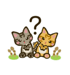 ちびトラきょうだい11【春うらら】（個別スタンプ：36）
