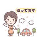 ★春の気づかい★大人可愛いショートちゃん（個別スタンプ：16）