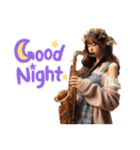 サックスしましょう【SAX】（個別スタンプ：10）