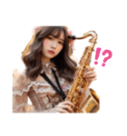 サックスしましょう【SAX】（個別スタンプ：13）