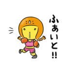 仲良しはにわ3人組の運動•筋トレスタンプ（個別スタンプ：6）