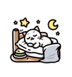 ふんわりにゃんず（個別スタンプ：4）