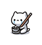 ふんわりにゃんず（個別スタンプ：6）