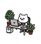 ふんわりにゃんず（個別スタンプ：17）