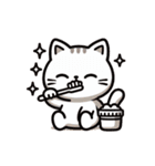 ふんわりにゃんず（個別スタンプ：19）