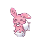 かわいくて愛らしい水滴ウサギ3（個別スタンプ：2）