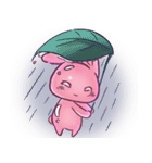 かわいくて愛らしい水滴ウサギ3（個別スタンプ：18）
