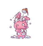 かわいくて愛らしい水滴ウサギ3（個別スタンプ：21）