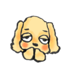 ゆるだる犬【太郎】1（個別スタンプ：6）