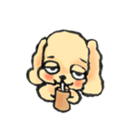 ゆるだる犬【太郎】1（個別スタンプ：7）