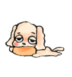 ゆるだる犬【太郎】1（個別スタンプ：36）