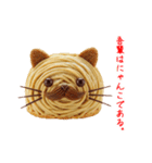 ニャンブラン、ほっくり一言（個別スタンプ：2）