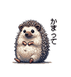 とがれ！ドットはりねずみ（個別スタンプ：12）