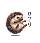 とがれ！ドットはりねずみ（個別スタンプ：27）