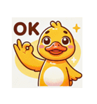 いろいろあるカモ。（個別スタンプ：9）