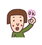 おも しろい（個別スタンプ：2）