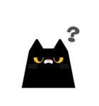 図形クロネコと日常会話(敬語ver.)（個別スタンプ：28）