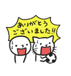 まるがお君エンジョイサッカー1（個別スタンプ：39）