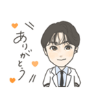 えくぼぷりんす（個別スタンプ：1）
