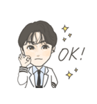 えくぼぷりんす（個別スタンプ：3）