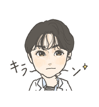 えくぼぷりんす（個別スタンプ：14）
