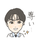 えくぼぷりんす（個別スタンプ：16）