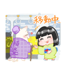 日本人形 わらべえちゃんスタンプ その弐（個別スタンプ：11）