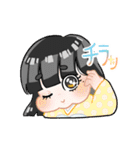 日本人形 わらべえちゃんスタンプ その弐（個別スタンプ：15）