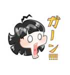 日本人形 わらべえちゃんスタンプ その弐（個別スタンプ：19）