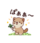 おっさにゃん時々しらたま⭐︎春編（個別スタンプ：24）