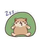 おっさにゃん時々しらたま⭐︎春編（個別スタンプ：32）