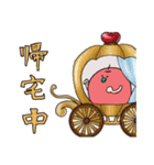 美脚りんご2（個別スタンプ：6）