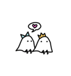 オバケちゃんとオバケくん2 -ふたりの日常-（個別スタンプ：6）