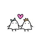 オバケちゃんとオバケくん2 -ふたりの日常-（個別スタンプ：13）