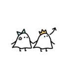 オバケちゃんとオバケくん2 -ふたりの日常-（個別スタンプ：14）